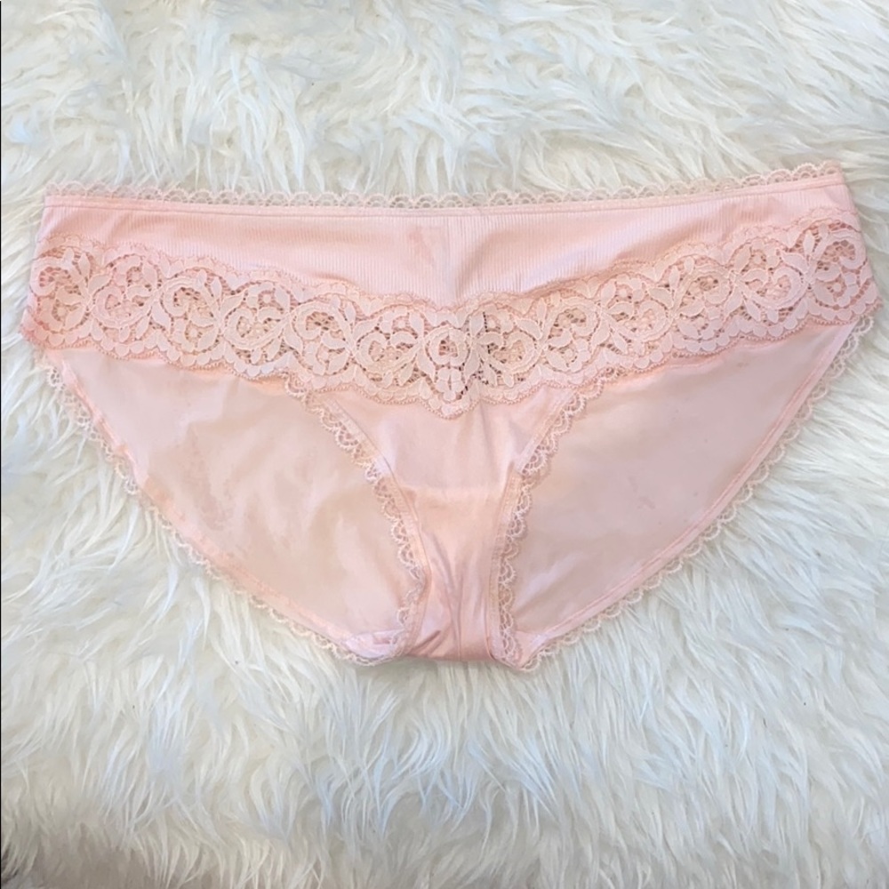 Victoria's Secret Pink Lace Underwear Size XL